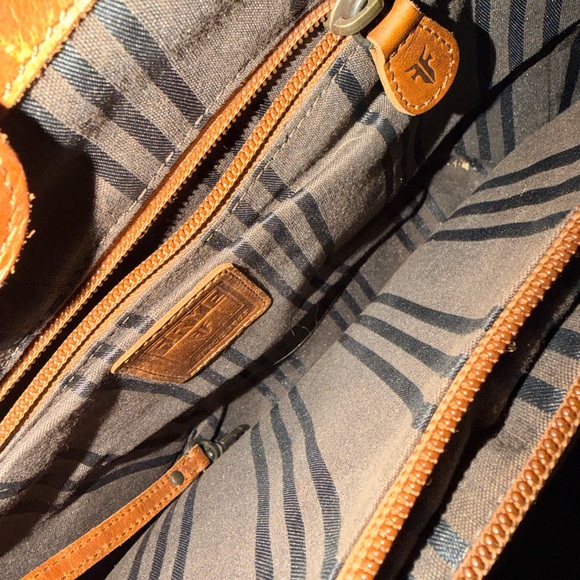 FRYE AND CO. Tan Leather Shoulder Bag - Picture 2 of 4